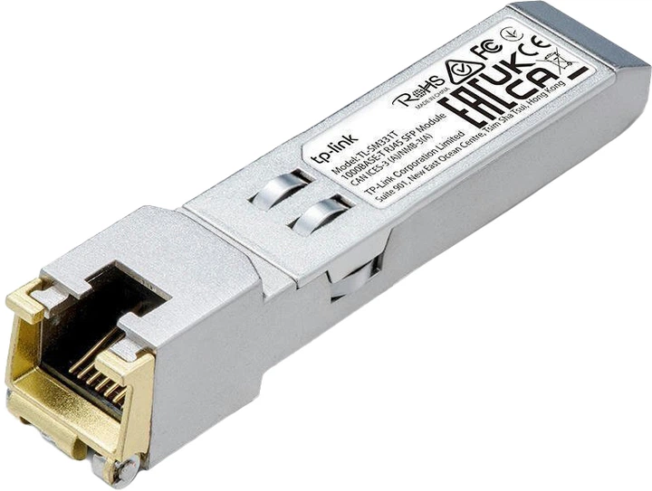 Оптичний модуль TP-Link TL-SM331T 1000BASE-T SFP для Gigabit RJ45